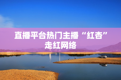 直播平台热门主播“红杏”走红网络