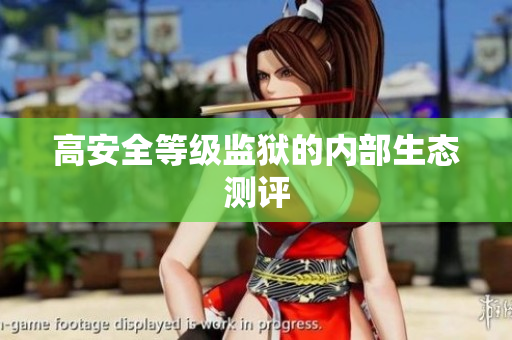 高安全等级监狱的内部生态测评