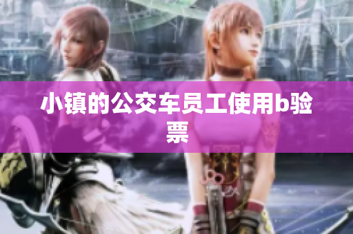 小镇的公交车员工使用b验票