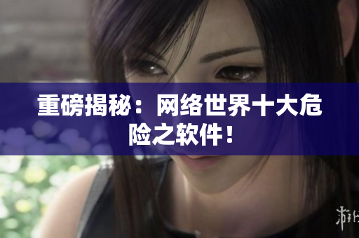 重磅揭秘：网络世界十大危险之软件！