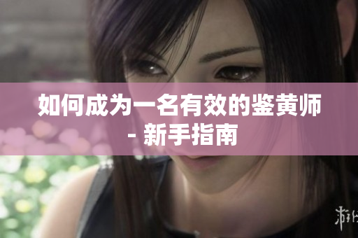 如何成为一名有效的鉴黄师 - 新手指南