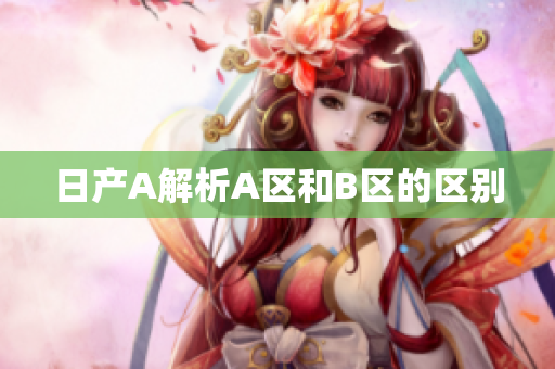 日产A解析A区和B区的区别