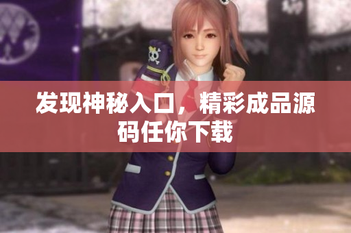 发现神秘入口，精彩成品源码任你下载