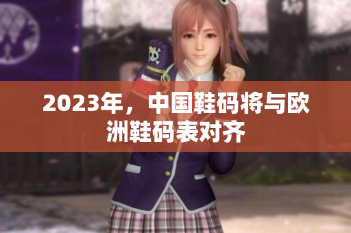 2023年，中国鞋码将与欧洲鞋码表对齐