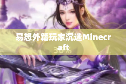 易怒外籍玩家沉迷Minecraft