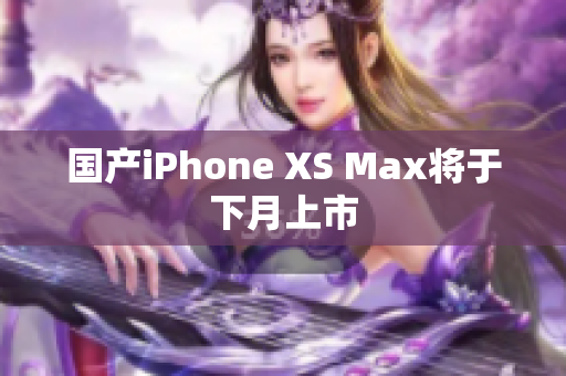 国产iPhone XS Max将于下月上市