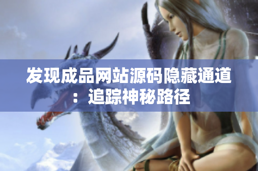 发现成品网站源码隐藏通道：追踪神秘路径