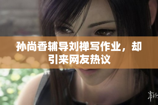 孙尚香辅导刘禅写作业，却引来网友热议