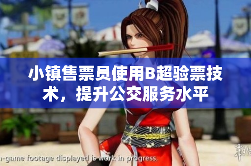 小镇售票员使用B超验票技术，提升公交服务水平
