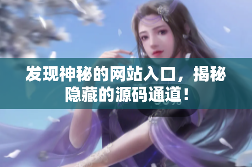 发现神秘的网站入口，揭秘隐藏的源码通道！
