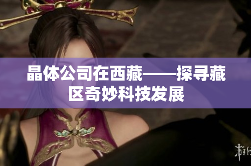 晶体公司在西藏——探寻藏区奇妙科技发展