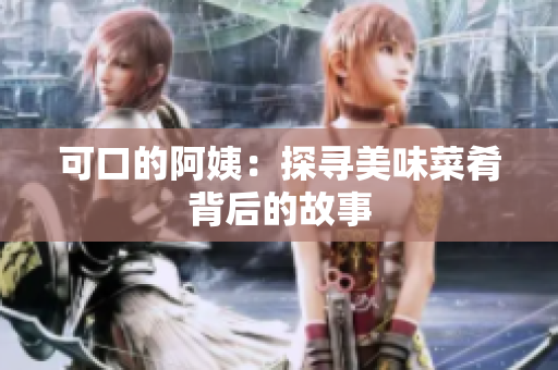 可口的阿姨：探寻美味菜肴背后的故事