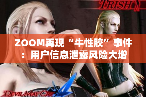 ZOOM再现“牛性胶”事件：用户信息泄露风险大增