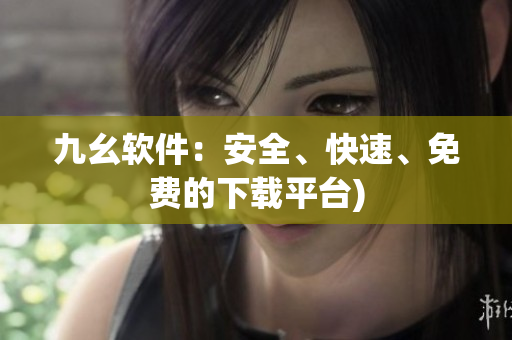 九幺软件：安全、快速、免费的下载平台)