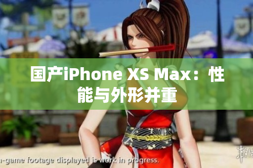 国产iPhone XS Max：性能与外形并重