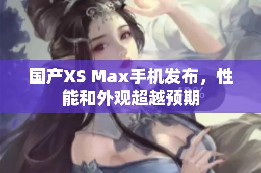 国产XS Max手机发布，性能和外观超越预期