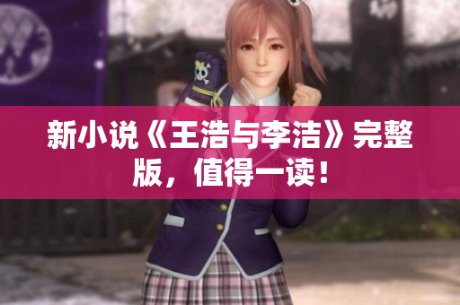 新小说《王浩与李洁》完整版，值得一读！
