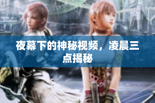 夜幕下的神秘视频，凌晨三点揭秘
