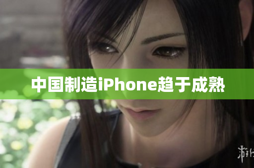 中国制造iPhone趋于成熟