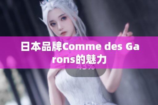 日本品牌Comme des Garons的魅力