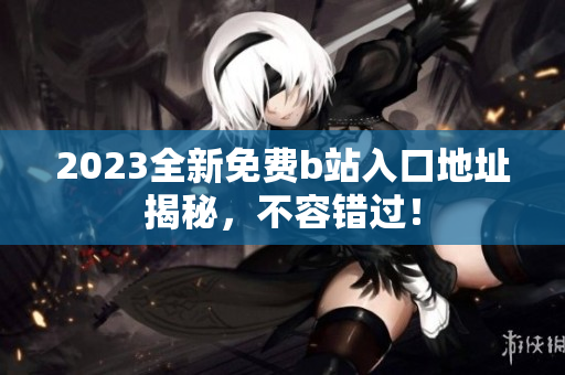 2023全新免费b站入口地址揭秘，不容错过！
