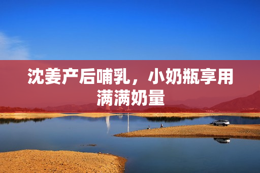 沈姜产后哺乳，小奶瓶享用满满奶量