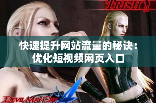 快速提升网站流量的秘诀：优化短视频网页入口