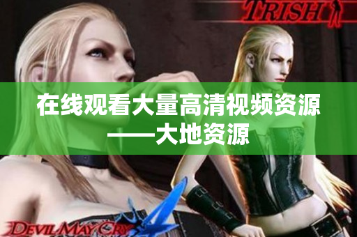 在线观看大量高清视频资源——大地资源