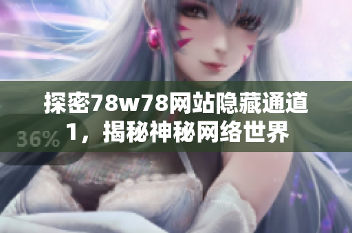 探密78w78网站隐藏通道1，揭秘神秘网络世界