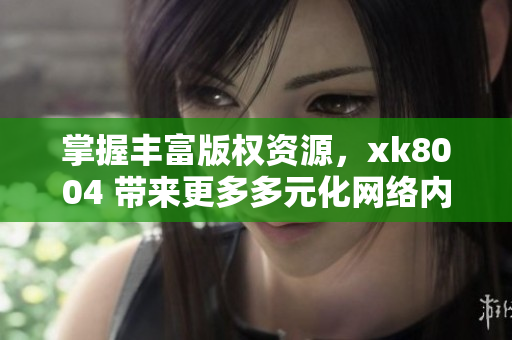 掌握丰富版权资源，xk8004 带来更多多元化网络内容
