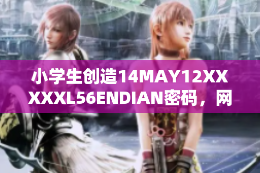 小学生创造14MAY12XXXXXL56ENDIAN密码，网络安全引关注