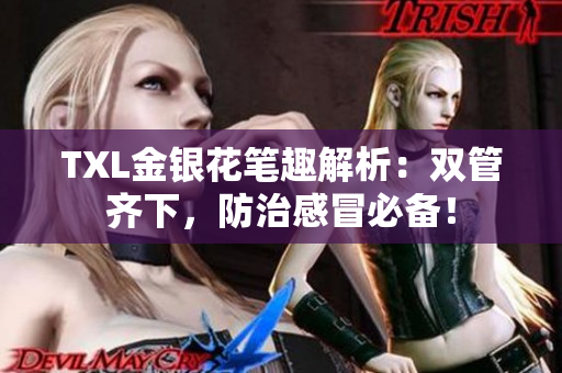 TXL金银花笔趣解析：双管齐下，防治感冒必备！