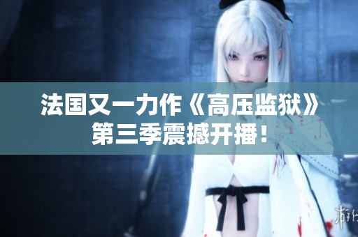 法国又一力作《高压监狱》第三季震撼开播！