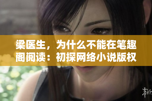 梁医生，为什么不能在笔趣阁阅读：初探网络小说版权问题