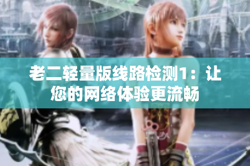 老二轻量版线路检测1：让您的网络体验更流畅