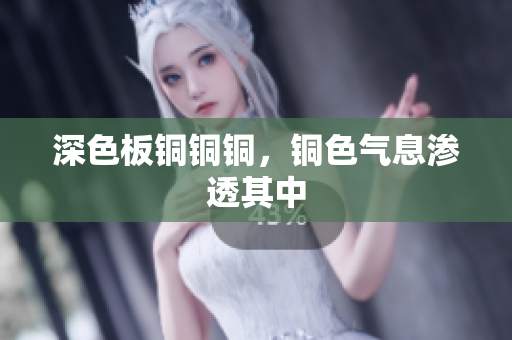 深色板铜铜铜，铜色气息渗透其中