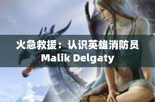 火急救援：认识英雄消防员Malik Delgaty