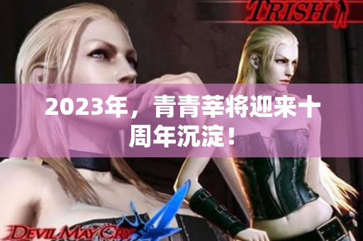 2023年，青青莘将迎来十周年沉淀！