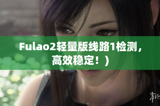 Fulao2轻量版线路1检测，高效稳定！)