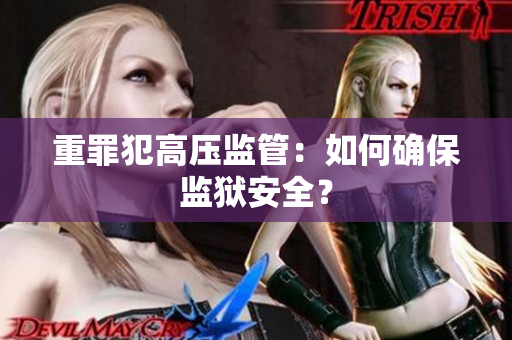 重罪犯高压监管：如何确保监狱安全？