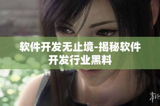 软件开发无止境-揭秘软件开发行业黑料
