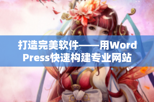 打造完美软件——用WordPress快速构建专业网站