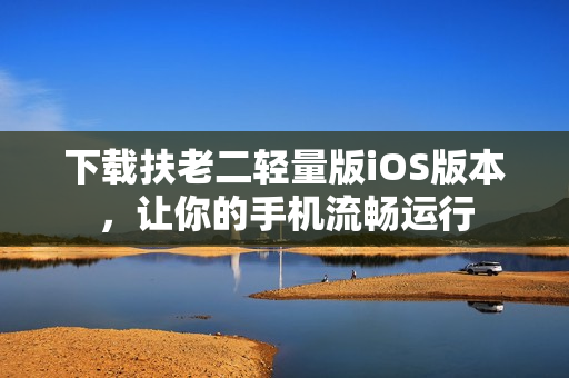 下载扶老二轻量版iOS版本，让你的手机流畅运行