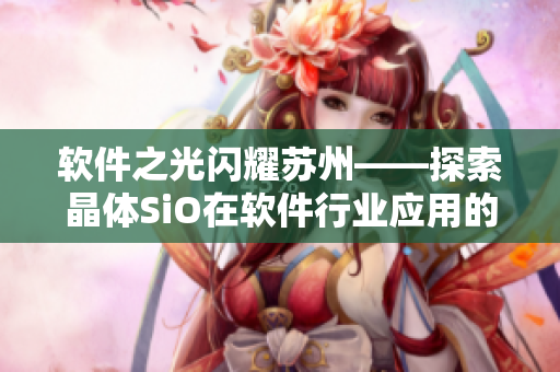 软件之光闪耀苏州——探索晶体SiO在软件行业应用的进展