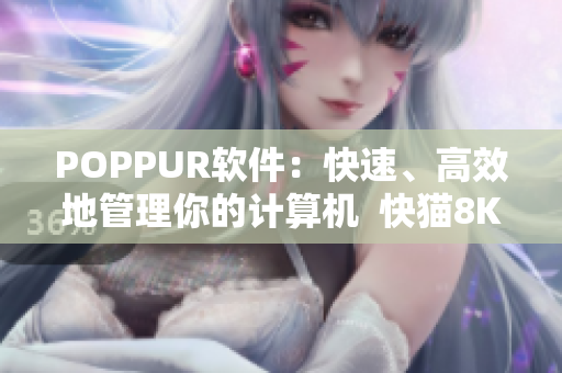 POPPUR软件：快速、高效地管理你的计算机  快猫8KWV