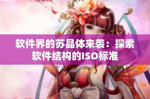 软件界的苏晶体来袭：探索软件结构的ISO标准