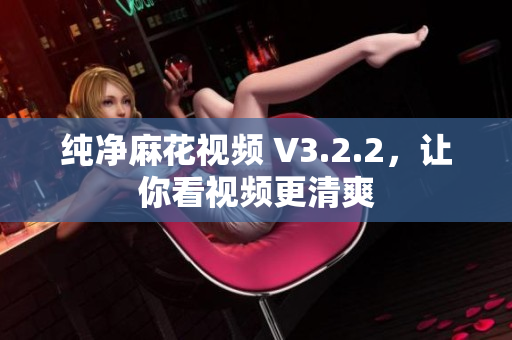 纯净麻花视频 V3.2.2，让你看视频更清爽