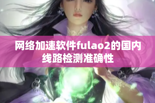 网络加速软件fulao2的国内线路检测准确性