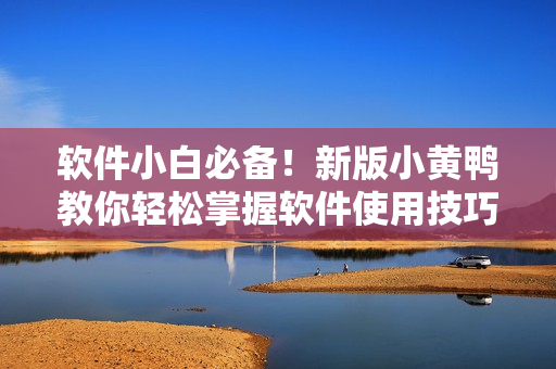 软件小白必备！新版小黄鸭教你轻松掌握软件使用技巧