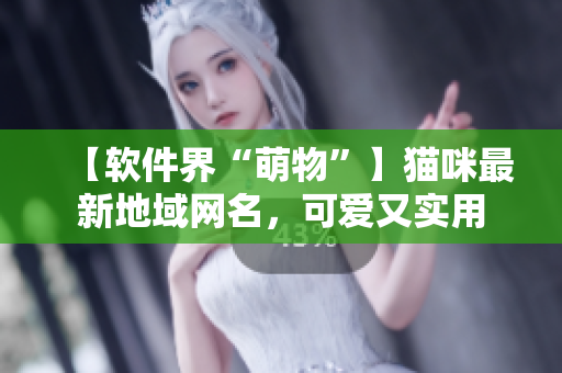 【软件界“萌物”】猫咪最新地域网名，可爱又实用